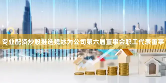 专业配资炒股推选魏冰为公司第六届董事会职工代表董事